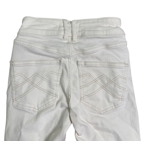 Free People We The Free Shayla Bootcut Jeans in Pebble White Women’s Size 24 - Picture 5 of 10